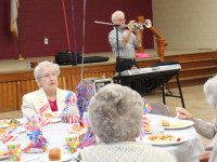 Celebrating longevity with the COA and cake