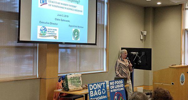 LWV presents on recycling