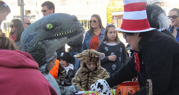 Halloween happens on Main Street
