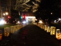 Legion honors veterans with luminary bags