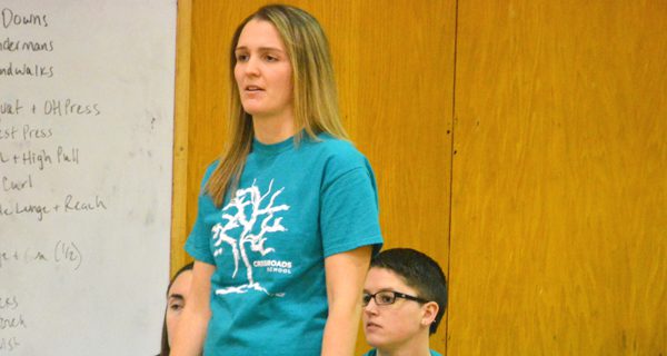 Needham basketball welcomes Crossroads School