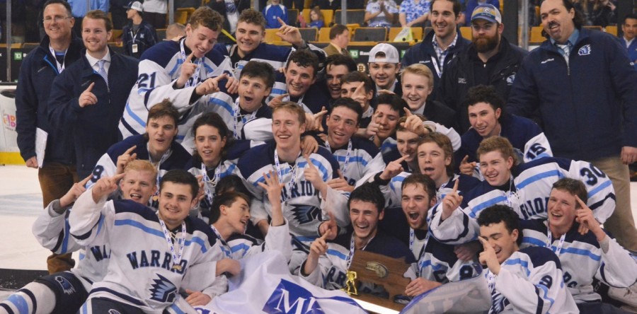 Medfield boys hockey wins first state title