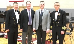 U.S. Navy Band Performs at Wellesley High