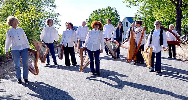 Harp orchestra to perform at Walpole church