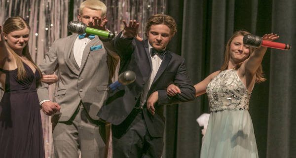 Westwood High students hit the runway