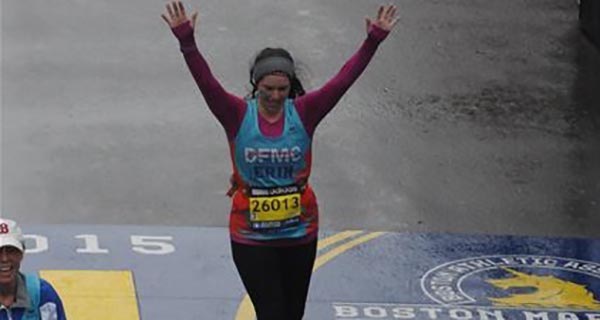 Walpole resident running in the Boston Marathon