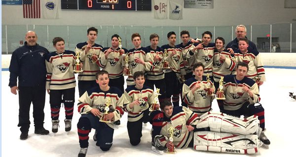KPW hockey team wins South Shore Conference championship