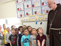 Cardinal O’Malley visits school in Wapole