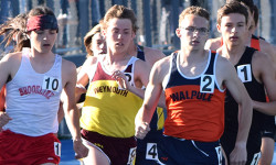 Walpole boys track finishes fifth in BSC championship