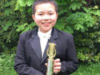 Westwood fourth grader wins big at piano competitions