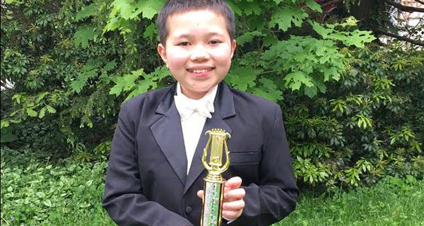 Westwood fourth grader wins big at piano competitions