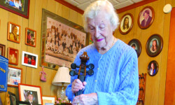 Guarding a family cello, protecting musical roots