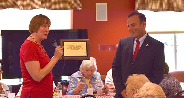 Westwood COA hosts BBQ party