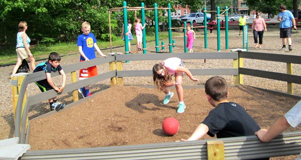 Students ga-ga for ga-ga ball