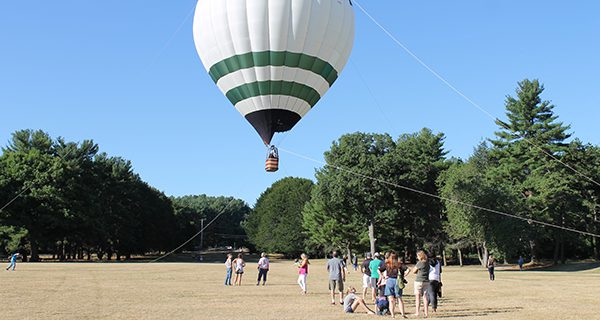 Up, up and away: balloons take flight in Walpole