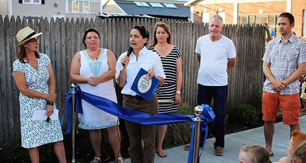 Ribbon cut at Medfield’s Straw Hat Park