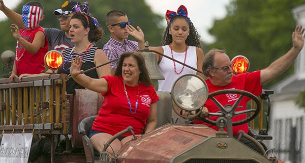 Walpole celebrates the fourth