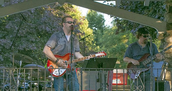 Rocking out on the Walpole common