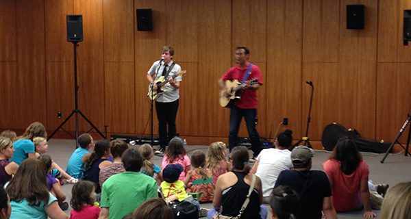 SteveSongs in Concert at Needham Library