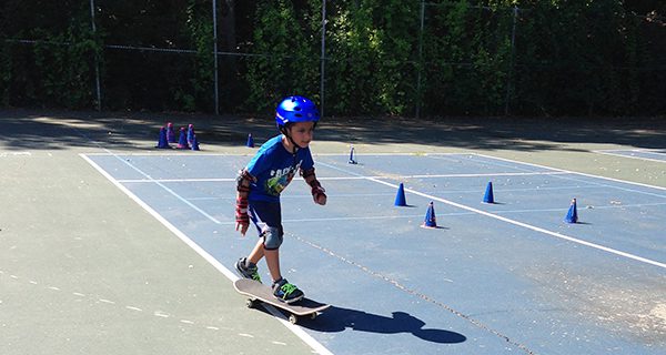 Young skaters shred in Needham