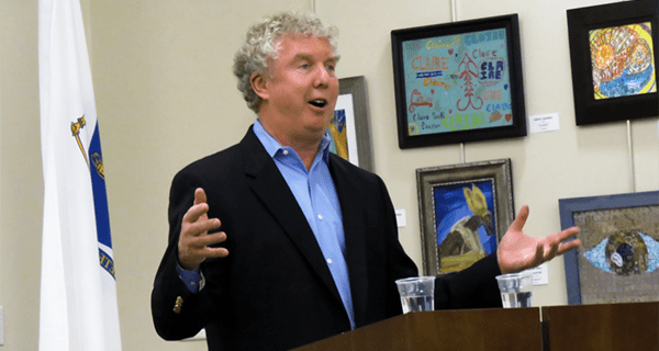 Shaughnessy impresses Walpole Library crowd