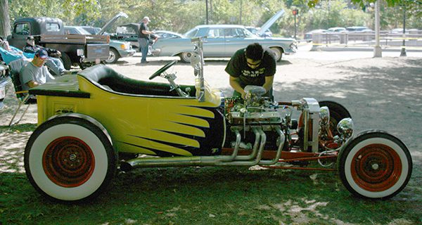 Plenty of traffic at WCC Car Show