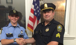 Westwood Police Explorers  earn Presidential recognition