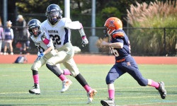 Needham Junior Football battles with Walpole