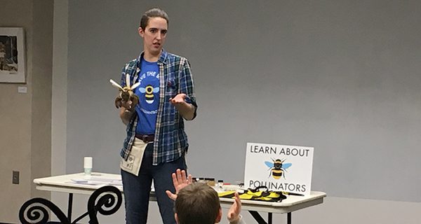 Wellesley Library buzzing for ‘Pollinators’