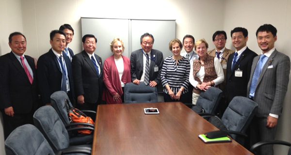 Japan meets Wellesley neighbors