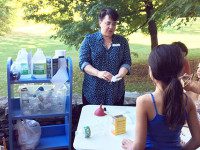 Rockets go off at Wellesley Library