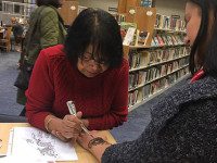 Dover Library celebrates Diwali with henna