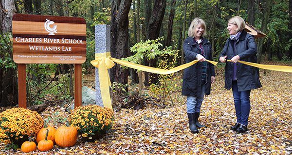 Charles River School opens Wetlands Lab