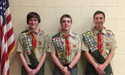 Westwood Scouts  to attain Eagle rank
