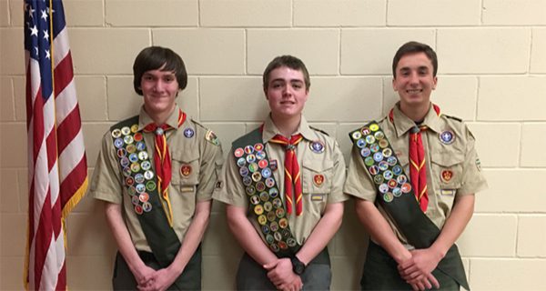 Westwood Scouts  to attain Eagle rank
