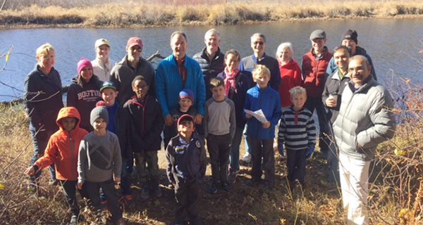 Cub Scouts walk through Dover