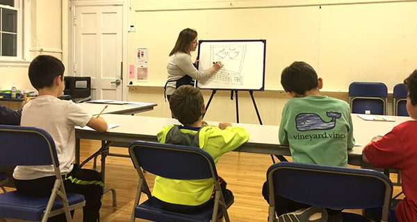 Medfield cartooning program a draw