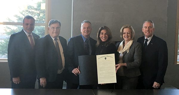 Westwood signs Community Compact