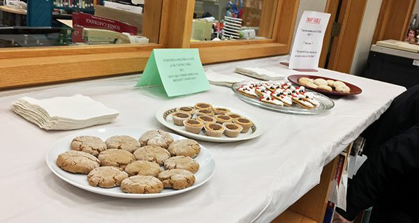Library hosts cookie swap
