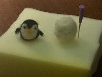Needle felting brings holiday cheer