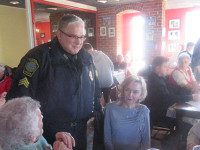 Westwood PD  gives back to seniors