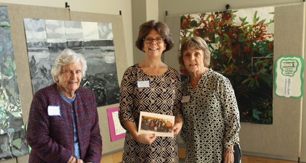 Glad Rags presents MSPCC with check