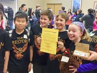 5th graders on to Lego Championship