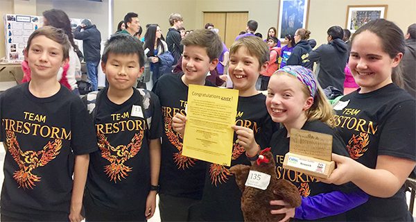 5th graders on to Lego Championship