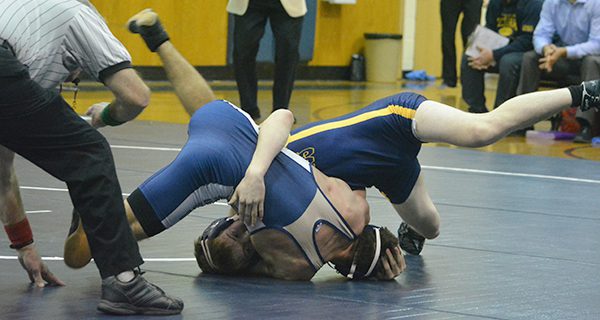 Wrestling team strong in opener