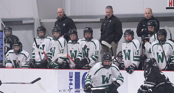 Boys hockey nabs first win