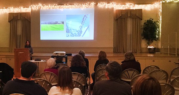 Lewis emphasizes healthy lawns without chemicals