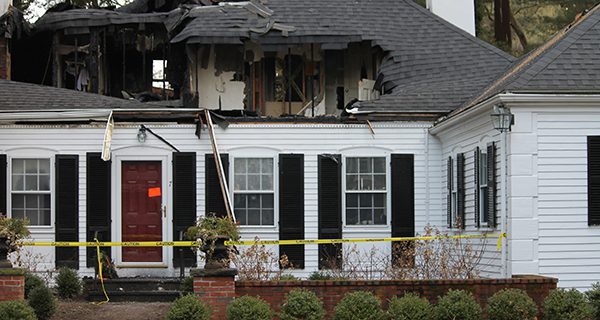 Two-alarm fire rages in Needham