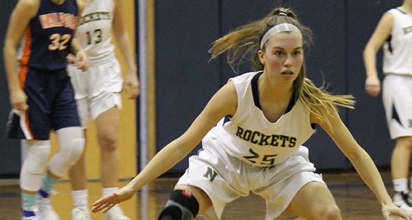 Girls hoop back to .500 with big win