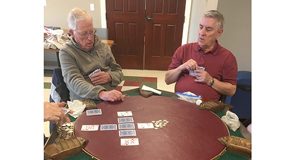 Medfield poker beats to its own drum